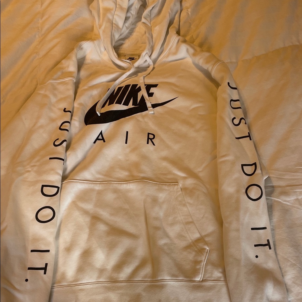 Nike Air Cream Hoodie with Black Accents